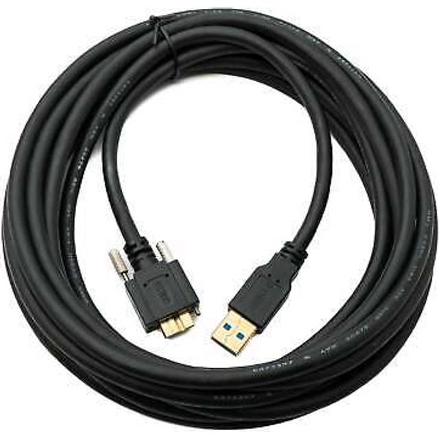 System-s Usb 3.0 Cable 5 M Micro B Connector To 3.0 Type A Connector Panel Mount
