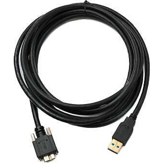 System-s Usb 3.0 Cable 3 M Micro B Connector To 3.0 Type A Connector Panel Mount