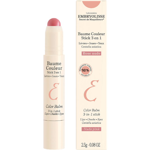 Embryolisse - Color Balm 3-In-1 Stick Nude Pink 2,5G (EMB419000)