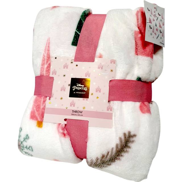 Disney princess blanket 120x150cm | soft fleece throw for bed or sofa