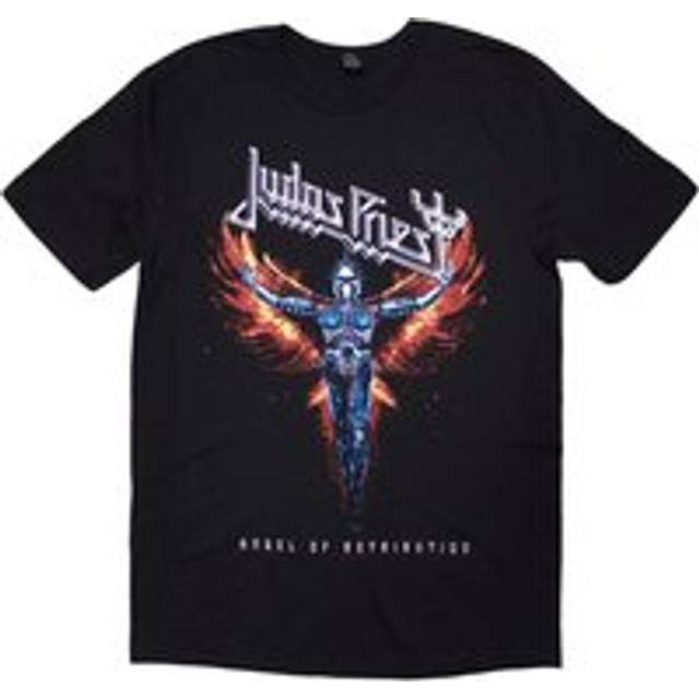 Judas Priest Unisex Adult Angel Of Retribution Track List T-Shirt S svart