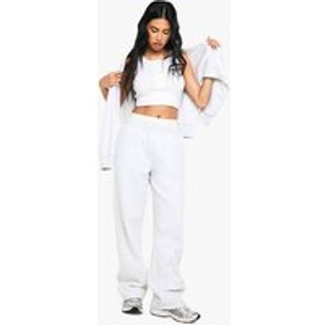 Womens Straight Leg Seam Detail Jogger - Grey - Xl, Grey