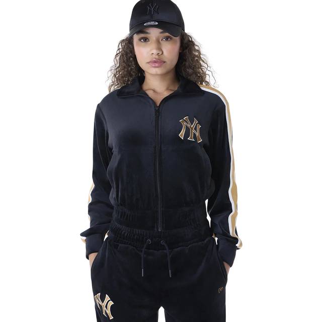 Velvet jacket for women New York Yankees Track - Noir - L