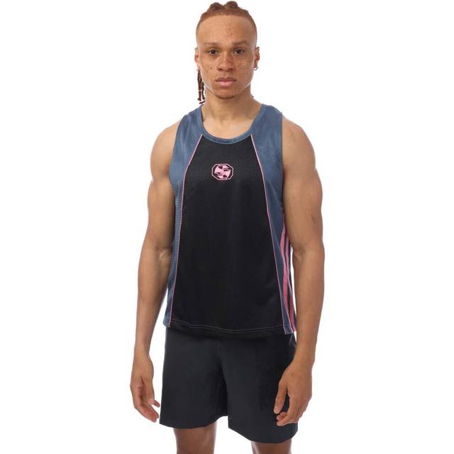 (XS, Black) Adidas Mens Worldwide Hoops Creator 365 Tank Top