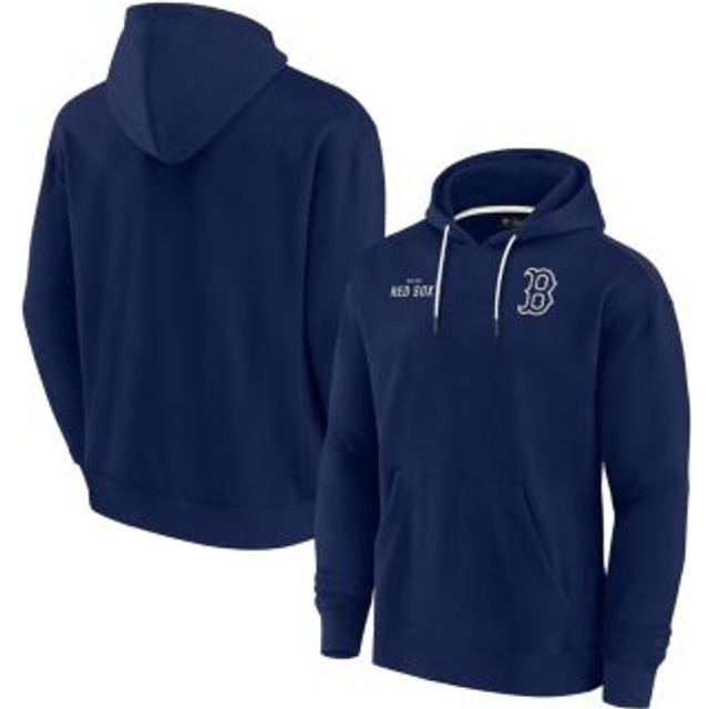 Unisex Fanatics Navy Boston Red Sox Elements Super Soft Fleece Pullover Hoodie