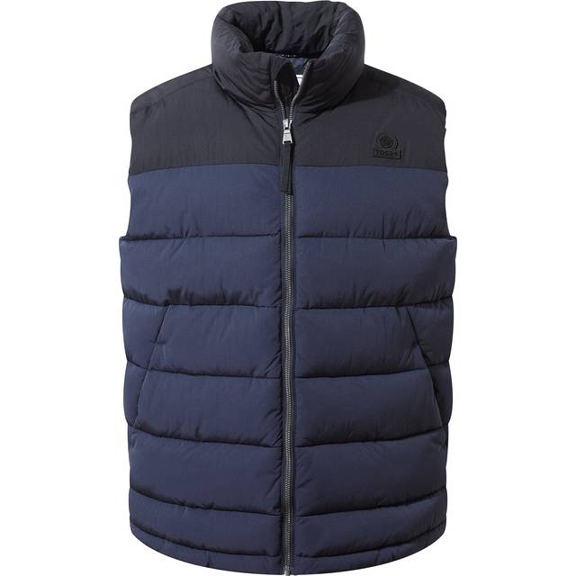 Murton Mens Insulated Padded Gilet - Dark Indigo/Black - 6XL