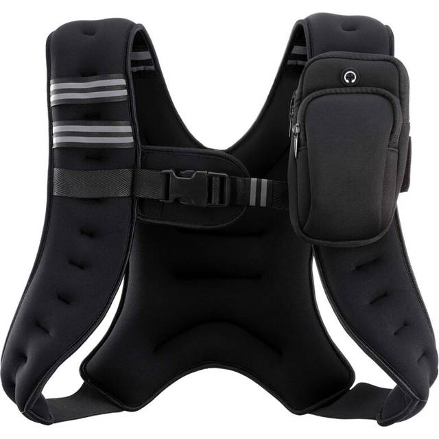 ZELUS Weighted Vest 12lb Weight Vest with Reflective Stripe for Workout  Strength Training  Running  Fitness  Muscle Building  Weight Loss  Weightlift