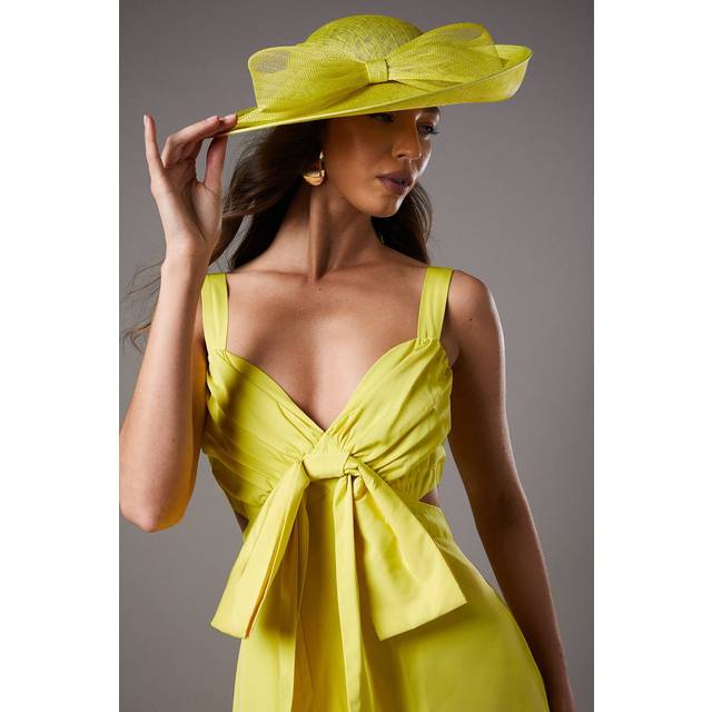 Coast lime fascinator womens occasion hair accessories