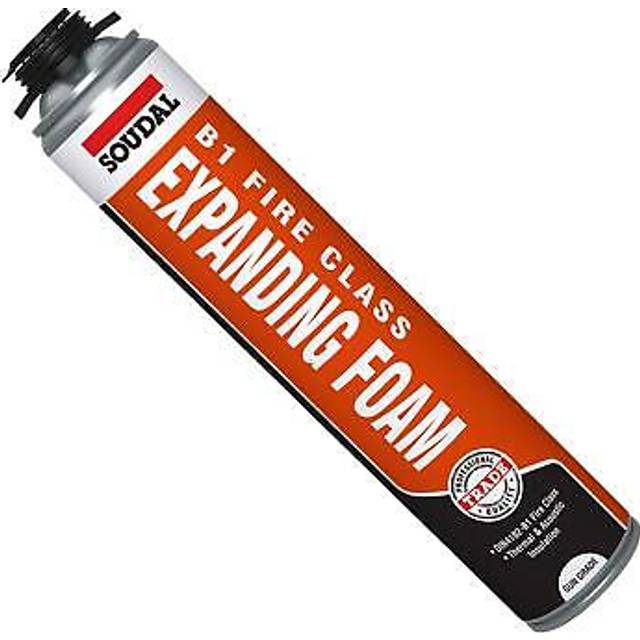 Fire rated expanding foam soudal b1 gun grade insulating fire-rated 750ml