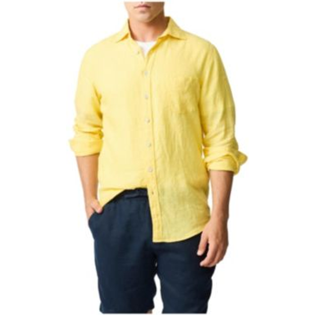 Rodd & Gunn Coromandel Linen Slim Fit Long Sleeve Shirt