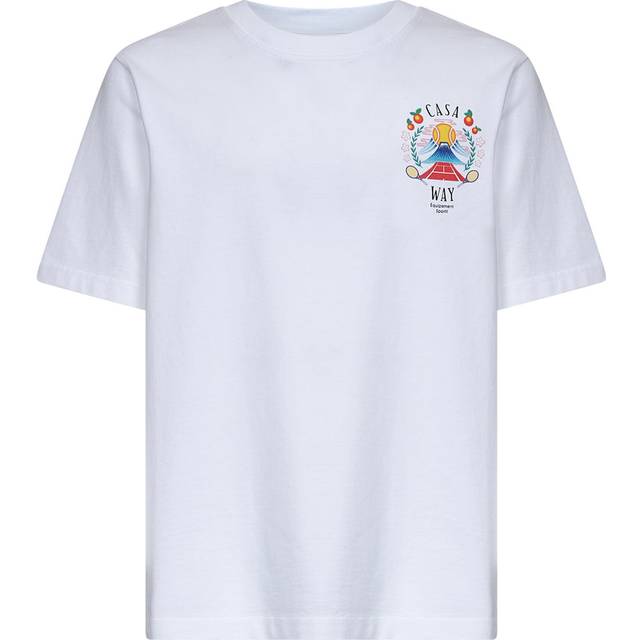 Casablanca 'Casa Way Mountain' T-Shirt - White