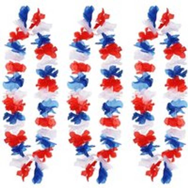 (12 Pack) Union Jack Flower Lei