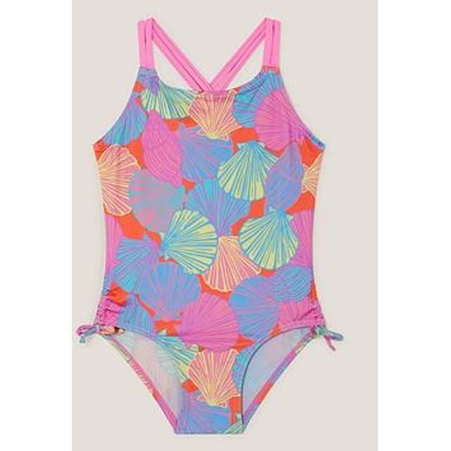 Monsoon Kids' Shell Print Swimsuit, Multi