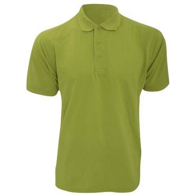 (S, Lime) Kustom Kit Mens Klassic Superwash Short Sleeve Polo Shirt