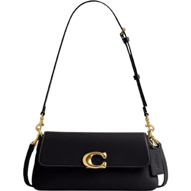 Coach Crossbody Bags - Refined Calf Leather Jet Shoulder Bag - black - Crossbody Bags for ladies - unisize