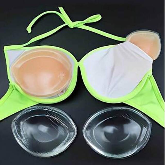 SHEIN Pair Of Silicone Invisible Push-Up Bra Enhancers - High Quality, Transparent, Soft & Comfortable Breast Accessories For Natural Look Enhancement In No