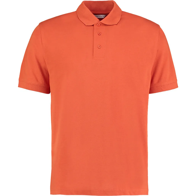 (M, Burnt Orange) Kustom Kit Mens Klassic Superwash Short Sleeve Polo Shirt