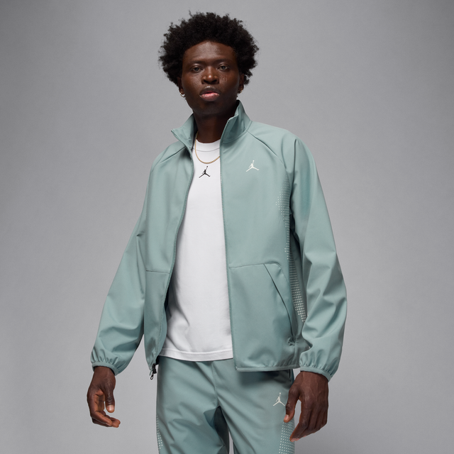 Nike Jordan Sport JAM Men's Warm-Up Jacket - Grey - Polyester - L