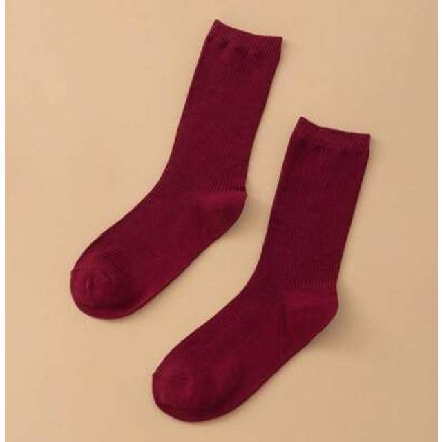 SHEIN 1 Pair Women&#39;s Casual/Business Crew Socks, Versatile Socks Suitable For Everyday Wear, Outdoor Walking, And Travel