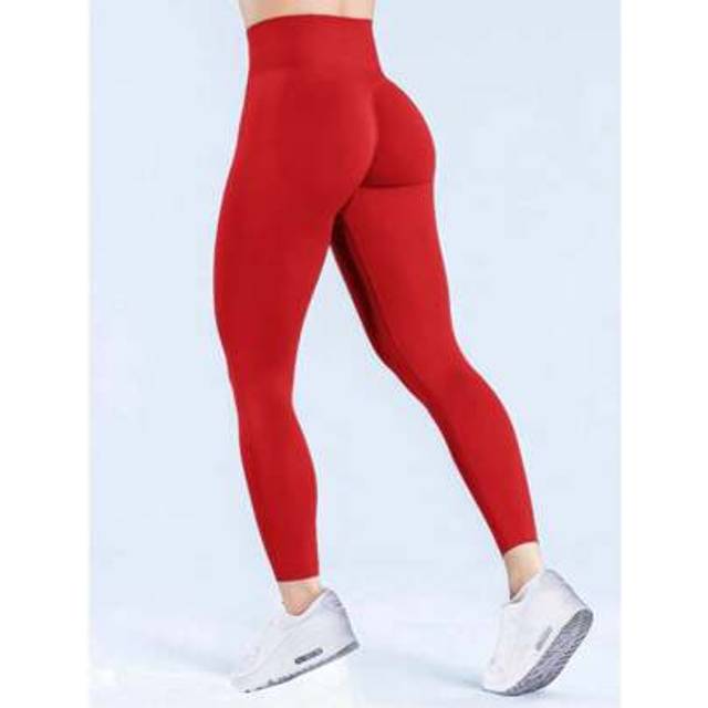 SHEIN High Waist Dynamic Seamless Leggings For Women Scrunch Bums Gym Leggings Booty Butt Lifting Workout Leggings Tummy Control Yoga Pants