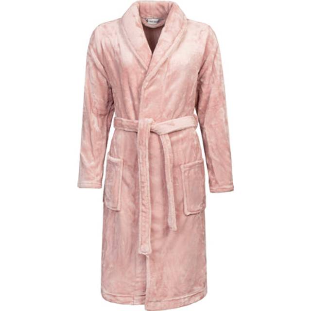 Ladies thermal dressing gown | heat holders | fleece lined for winter | no hood