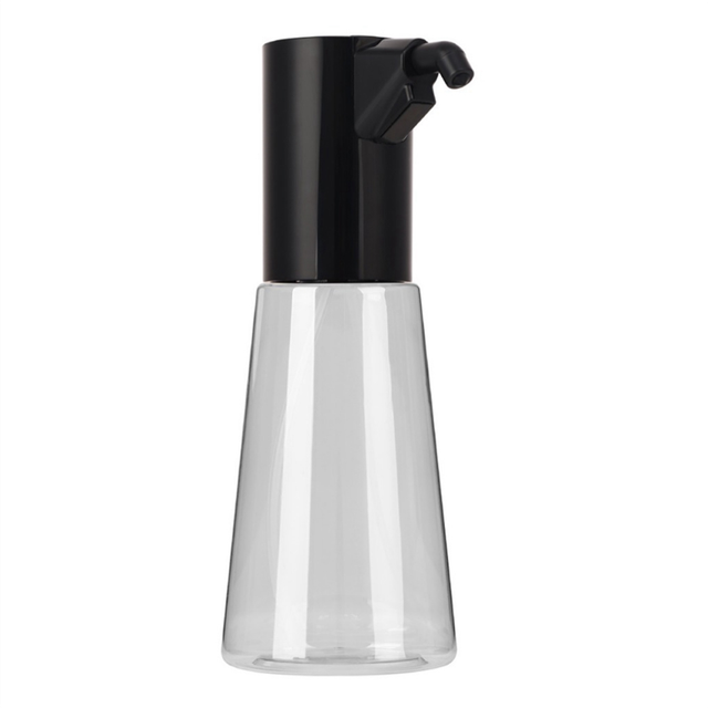 Contactless Soap Dispenser Rechargeable Electric Liquid Soap Pump Adjustable Gear Waterproof and Leakproof Design Black