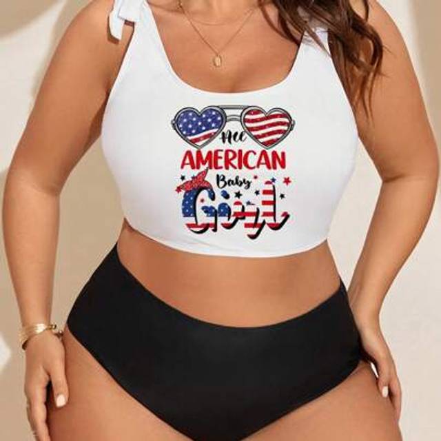 SHEIN Plus Size Printed Vacation Style Co-Ord Set