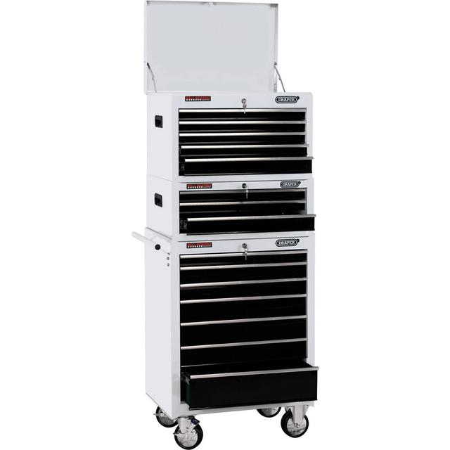 Draper Combined Roller Cabinet and Tool Chest 26" 15 drawer