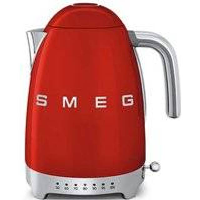 Smeg KLF04RDUK Retro Style 1.7L Jug Kettle in Red
