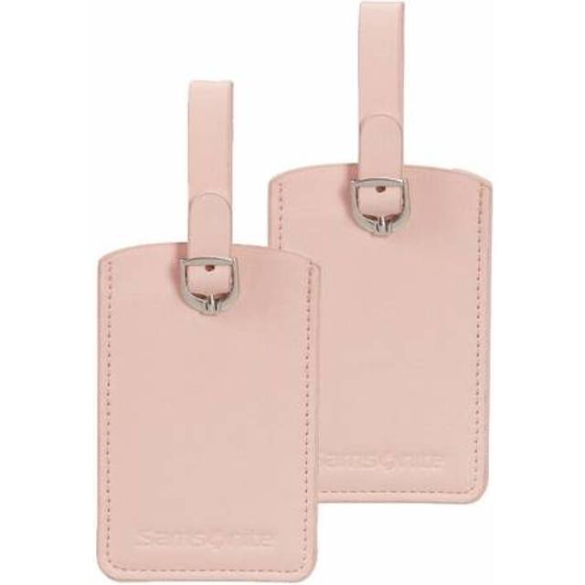 Samsonite Global Luggage Tag 2 stk. - Pale Rose Pink