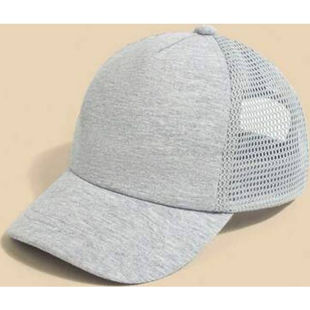 SHEIN 1Pc Kids Solid Color Baseball Hat Sun Protection Baby Boy Baseball Cap Toddler Adjustable Fit Mesh Baseball Hat Outdoor Beach Sun Cap For Outdoor Spor