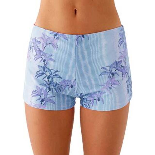 SHEIN Womens Fashion Beach Shorts Classic Floral Print Low Waist Slim Fit Shorts Going Out Shorts