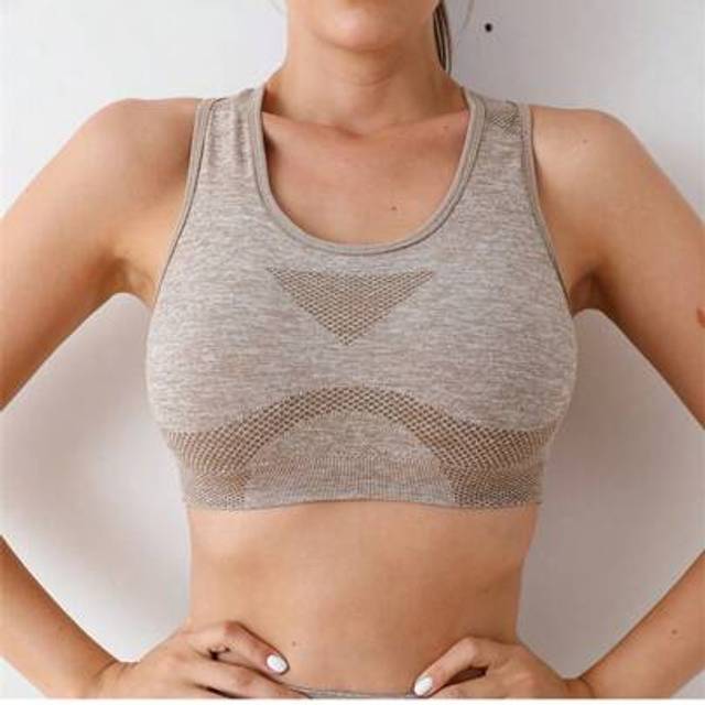 SHEIN 1 Set Sports Bra Women&#39;s Seamless Push Up Bra Comfortable Wireless Fitness Yoga Underwear Tops Workout Running Vest Gym Beautiful