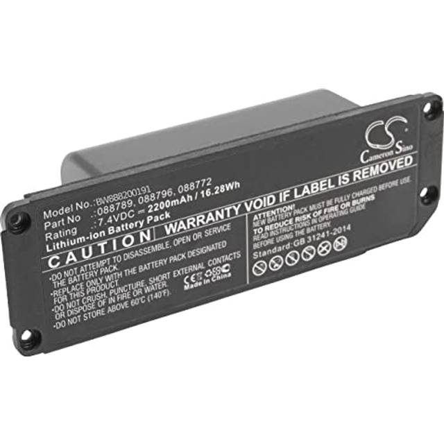 vhbw Ersättningsbatteri kompatibelt med Bose Soundlink Mini 2-högtalare (2200 mAh, 7,4 V, Li-Ion)
