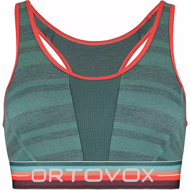 Ortovox - Women's 185 Rock'N'Wool Sport Top - Merino base layer size S, turquoise