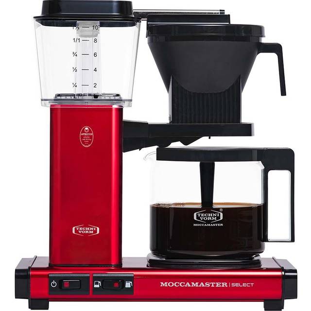 Moccamaster KBG 741 Select Coffee Machine - Metallic Red, Red