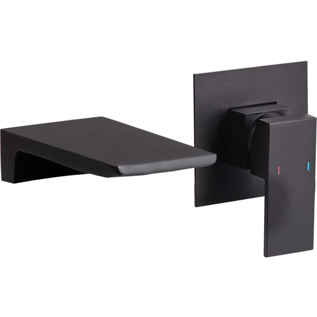 Wall Mounted Basin Mixer Tap KARUAY Black