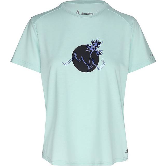 Schöffel - Women's T-Shirt Haberspitz - Sport shirt size 40, green