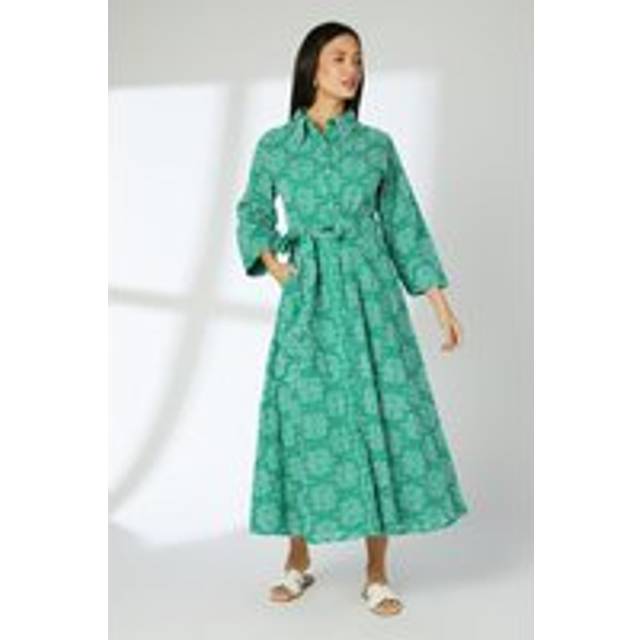 Principles green shirt dress womens daywear dresses