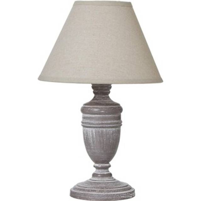 Hill interiors metis urn linen table lamp (uk plug) hi5009