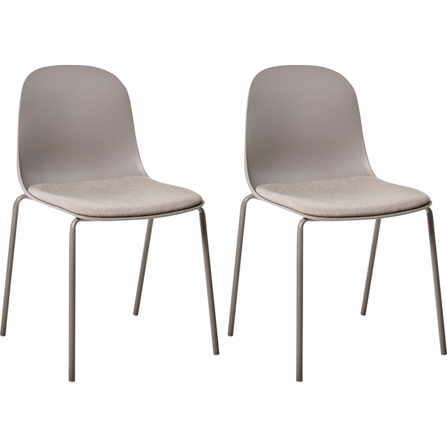 Set of 2 Conference Chairs DORR Taupe