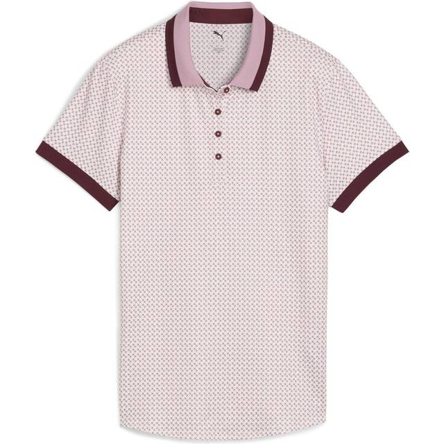 PUMA Cloudspun Micro Spark Golf Polo Women, Poised Pink, size Medium (Medium)