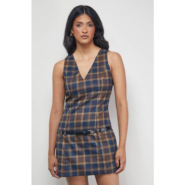 Warehouse Brown Dress Womens Casual Dresses