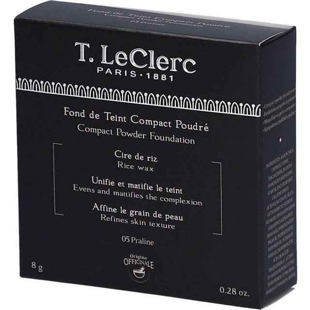 T.LeClerc Compact Powder Foundation 8 g Praline - Rosa