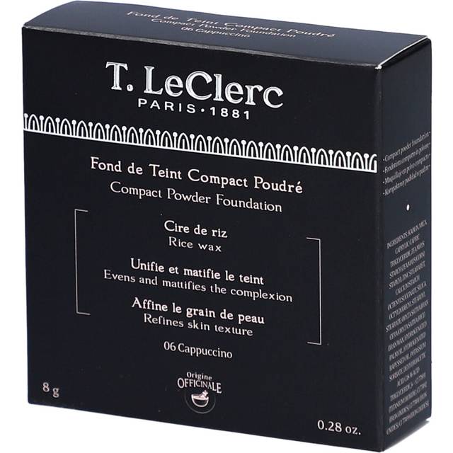 T.LeClerc Compact Powder Foundation 8 g Nr 06 - Braun