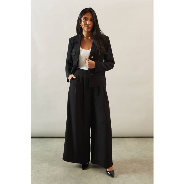 Wallis black trousers womens smart trousers