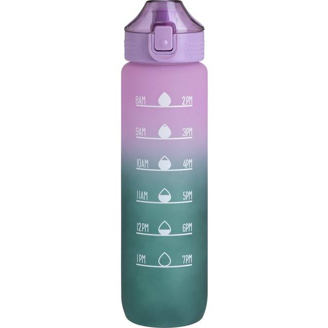 Home Lilac Ombre Tracker Sipper Water Bottle - 1 litre