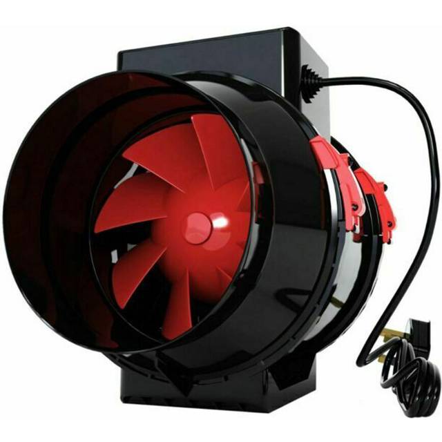 "(8"" Inches 200MM) Powerful Inline Extractor Duct Fan Ventilation Hydroponics Grow Room Mixed Flow"