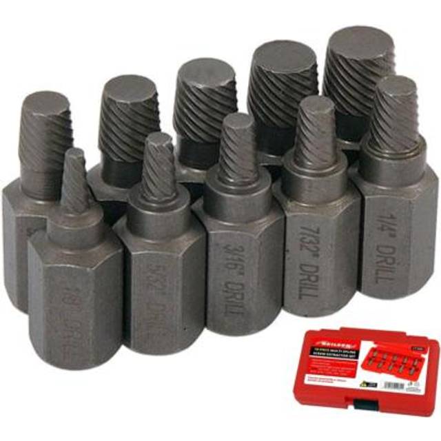 Screw Extractor Easy Out Drill Bits Broken Damaged Bolt Stud Remover
