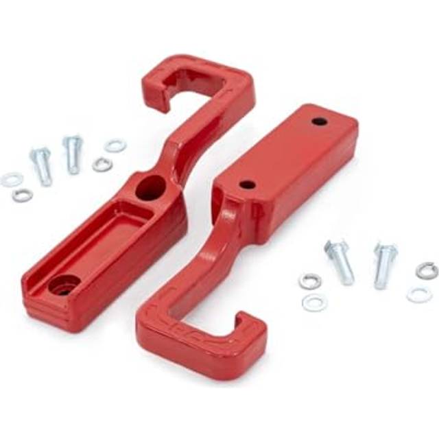 Rough Country Forged Tow Hooks for for 15-22 Jeep Grand Cherokee | Red - RS133